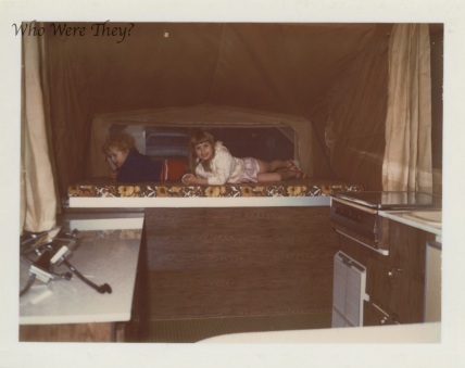 Jan 14, 1971 Inside of new Puma trailer bought Jan 13, 1971
